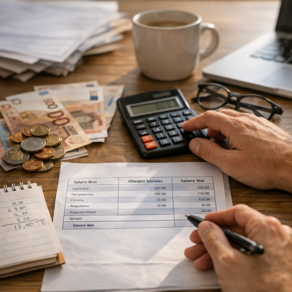 De 1 767 € brut à votre salaire net : le calcul expliqué sans illusion