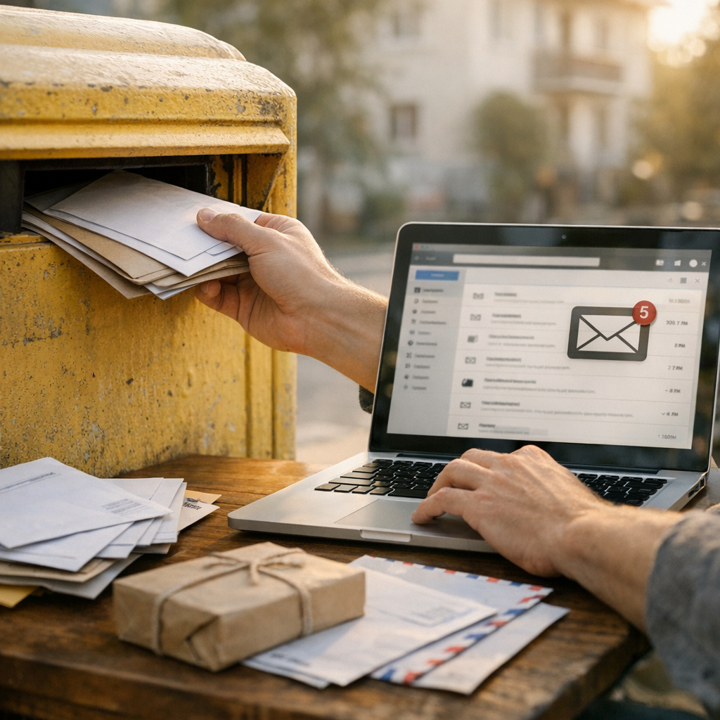 Pourquoi la boîte mail ne peut plus être séparée du contexte postal