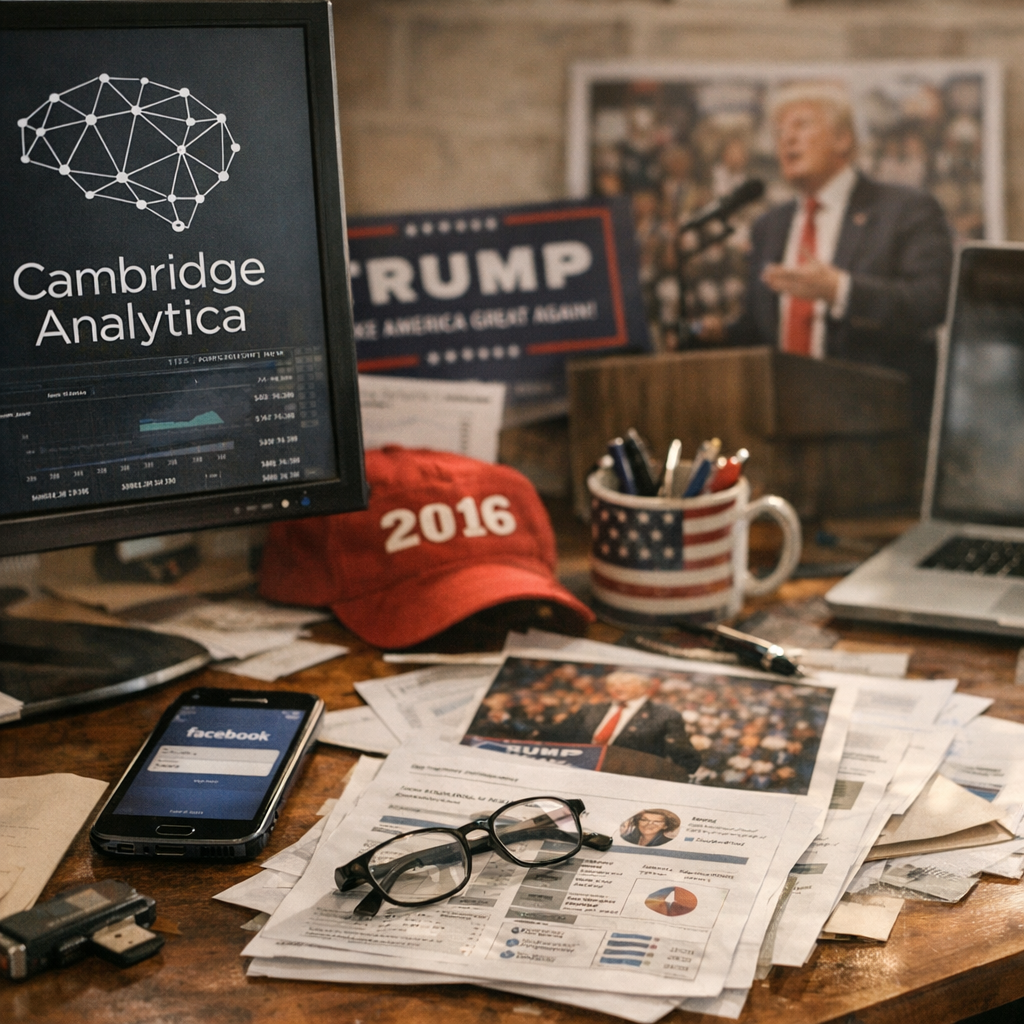 Usage politique : ce qu’il est reproché à Cambridge Analytica dans la campagne de Donald Trump