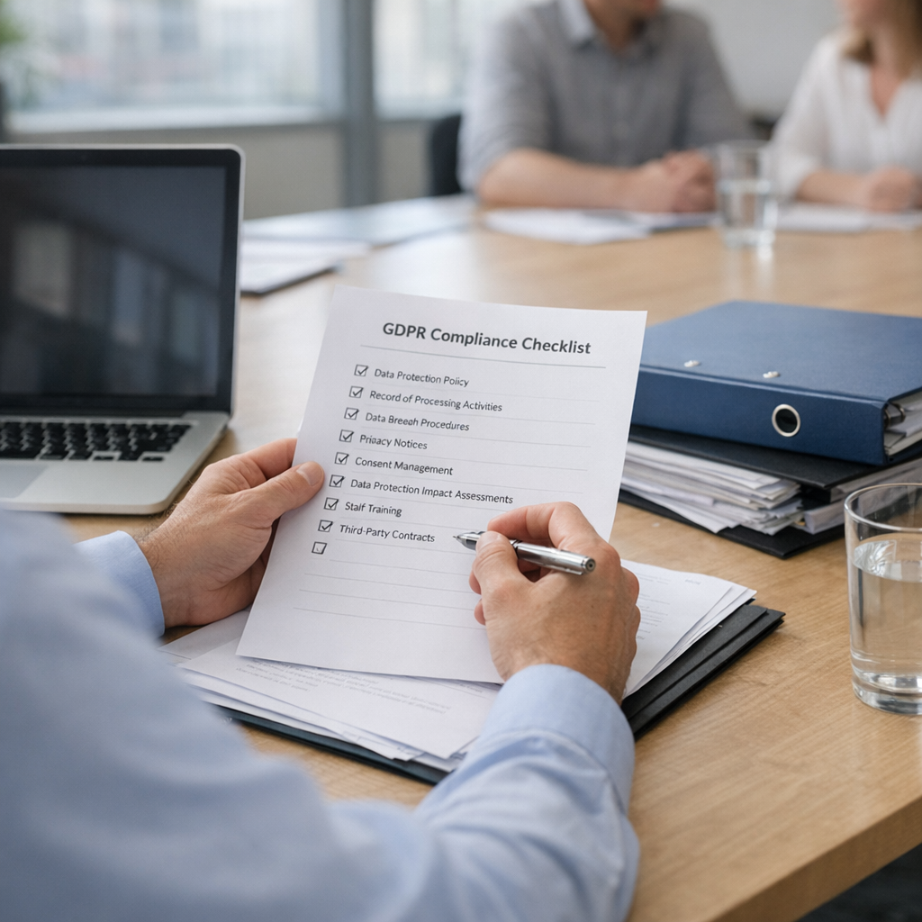 Comment utiliser une checklist RGPD en entreprise