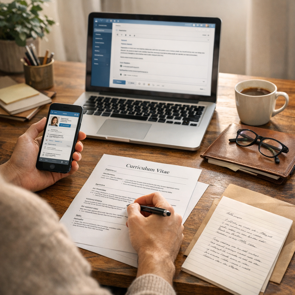 Trouver le bon contact, choisir le canal et personnaliser CV et mail