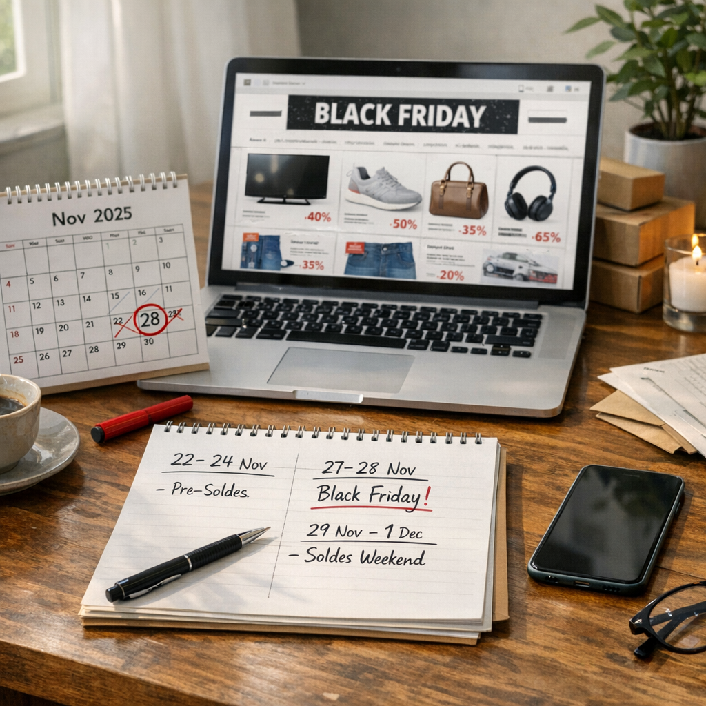 Quand tombe le Black Friday 2025 en France ?