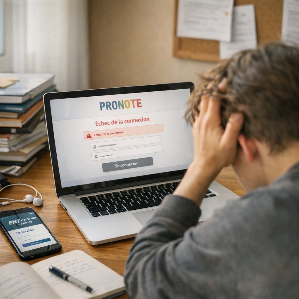 Pourquoi je n'arrive pas à me connecter à Pronote ?