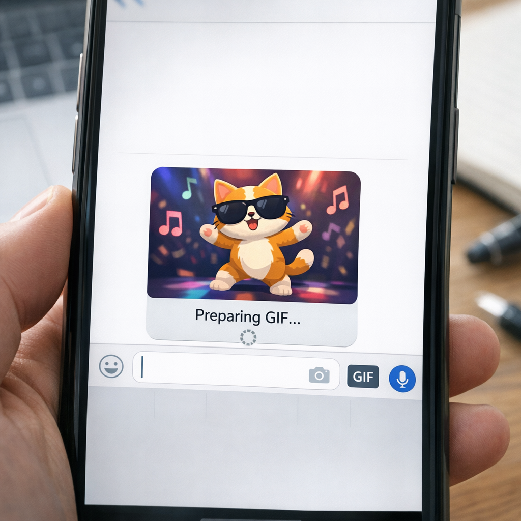 Comment Envoyer un GIF par SMS sans se tromper de canal