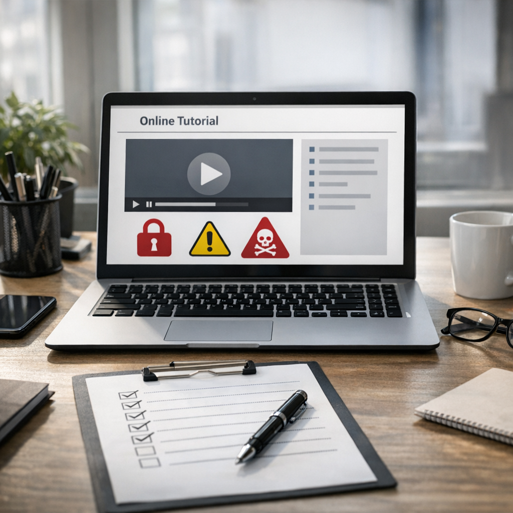 Comment évaluer un tutoriel informatique avant de l’appliquer