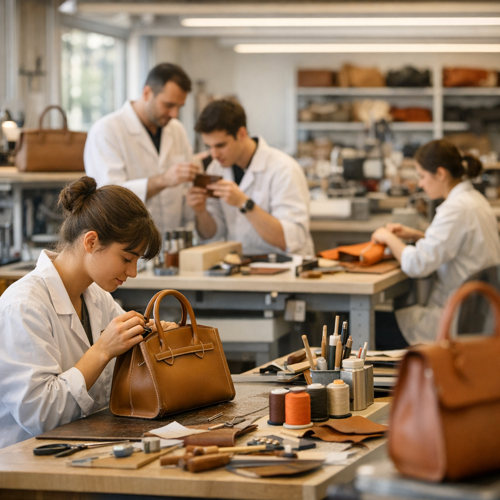 Formation maroquinier à Louviers&nbsp;: ce que l’on sait de l’école Hermès