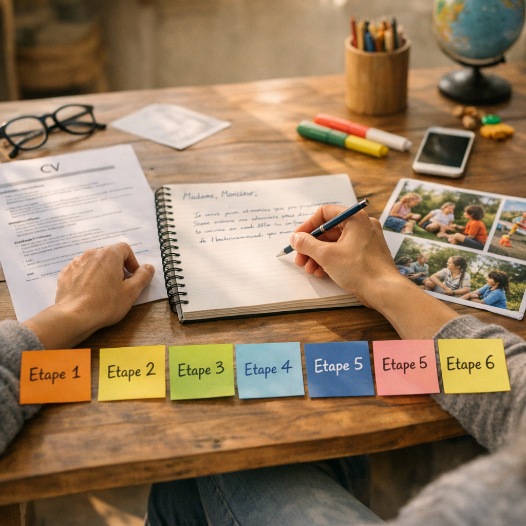 Méthode en 6 étapes pour construire une candidature crédible