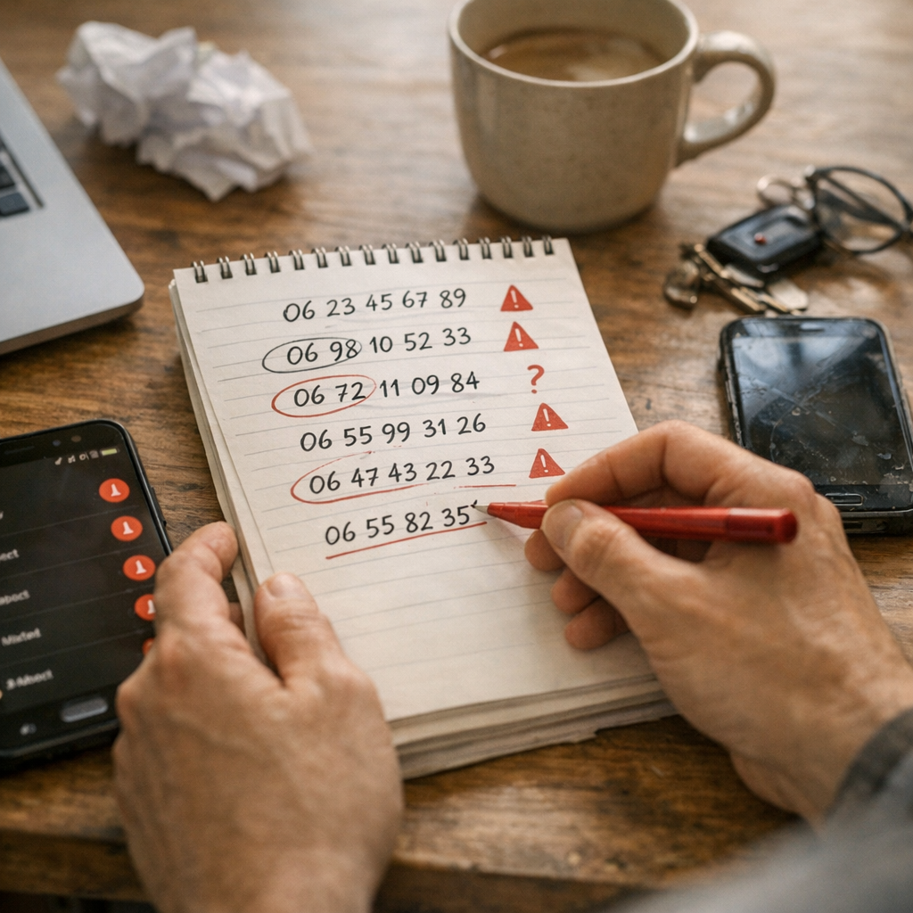 Les signaux qui trahissent un numéro 06 ou 07 vraiment problématique