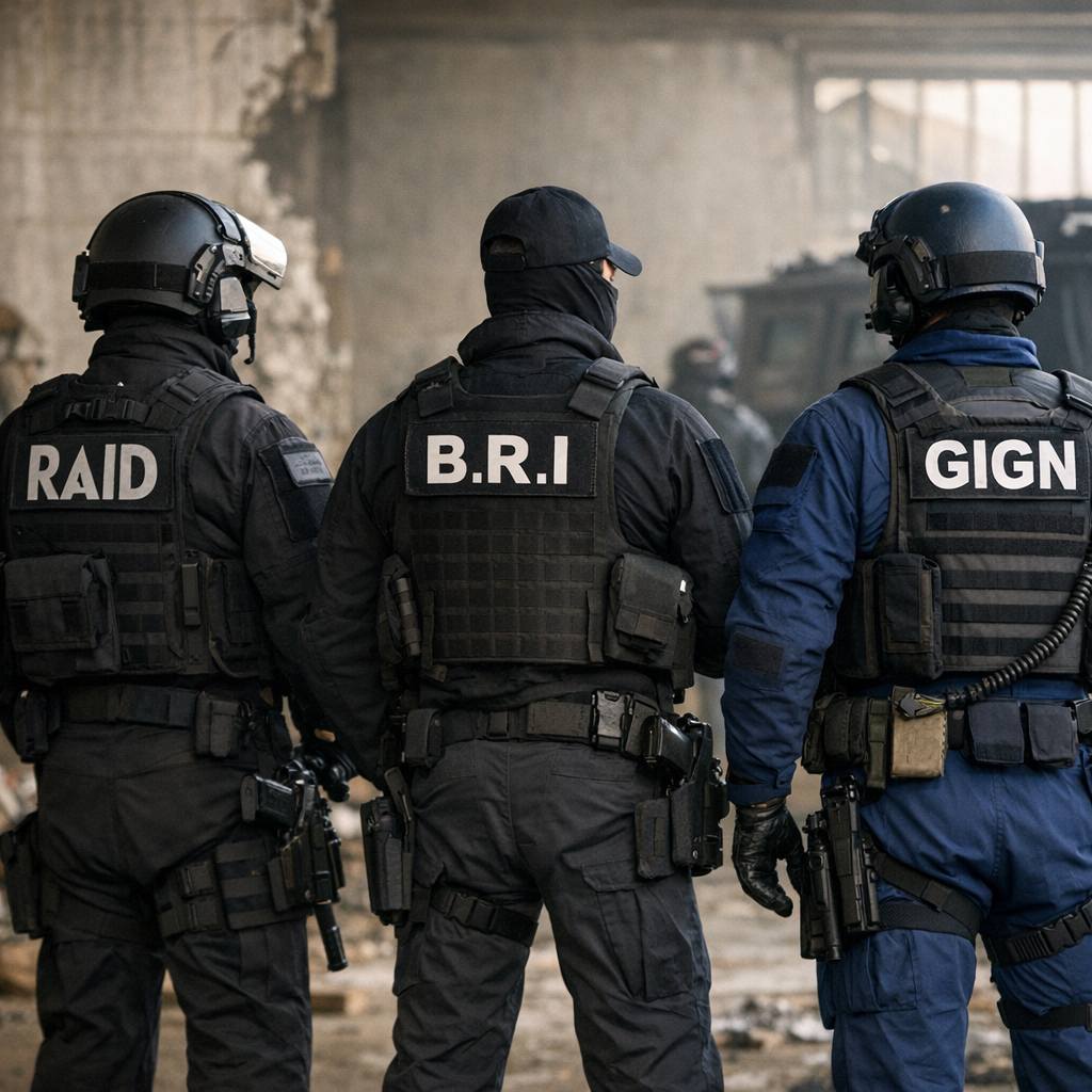 RAID, BRI, GIGN : comparer avant de viser le bon recrutement
