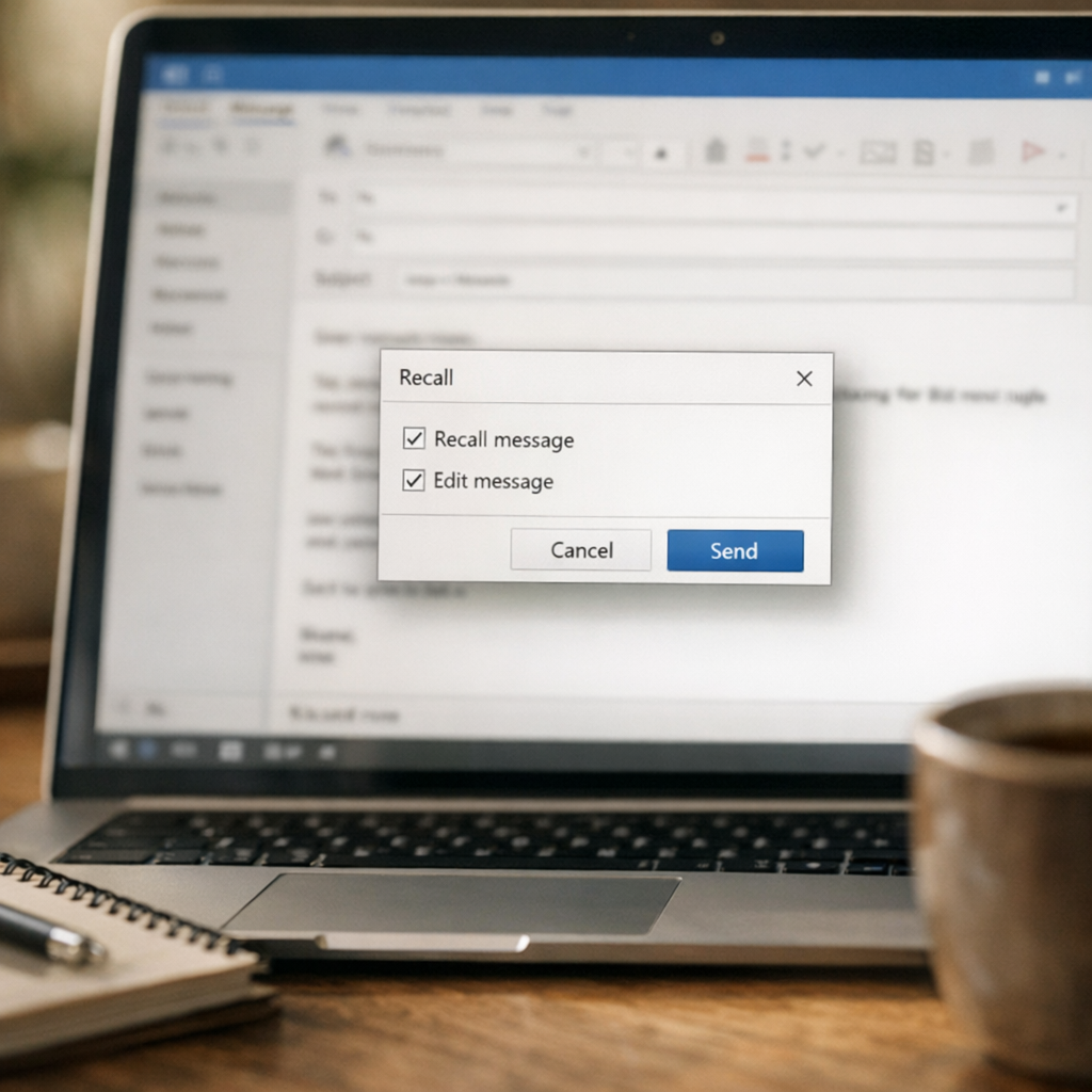 Annuler l’envoi dans Outlook : la fenêtre de rattrapage avant départ effectif