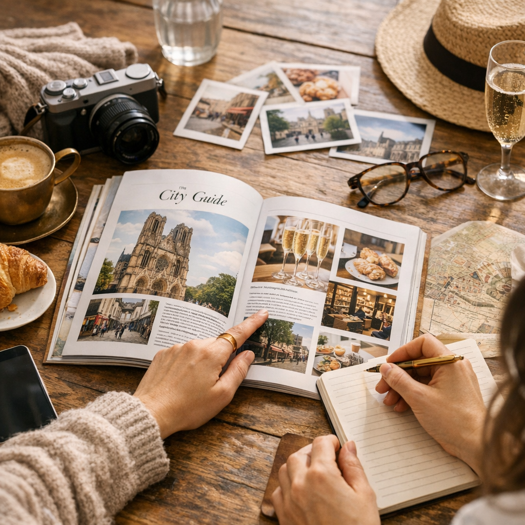 Le City Guide de Reims : la preuve d'un vrai travail éditorial