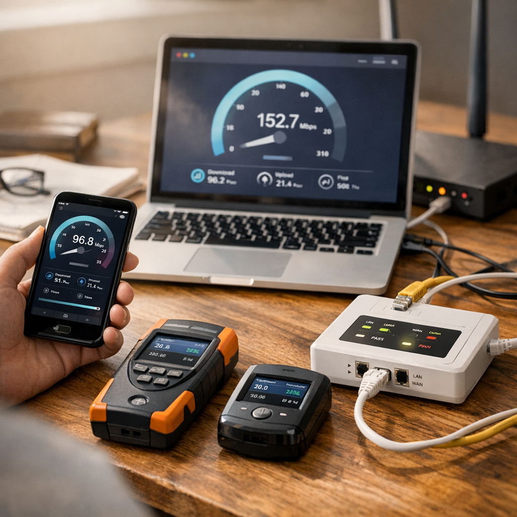 Comparatif des principaux outils de test de debit et de leurs limites