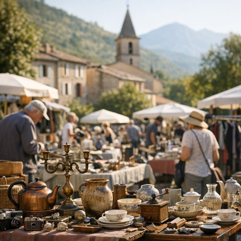 Comment choisir un Vide-greniers dans le 04 ce week-end