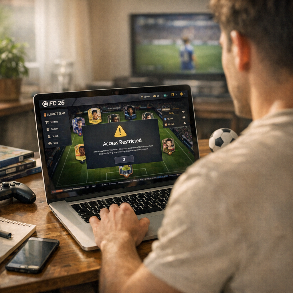 Peut-on se connecter à la web app FC 26 si l’on n’a pas assez joué sur le précédent FIFA/FC ?